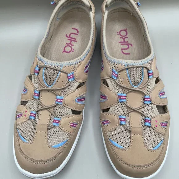 Ryka Hula Fisherman Brown Sandals sz 9.5 - Picture 3 of 9